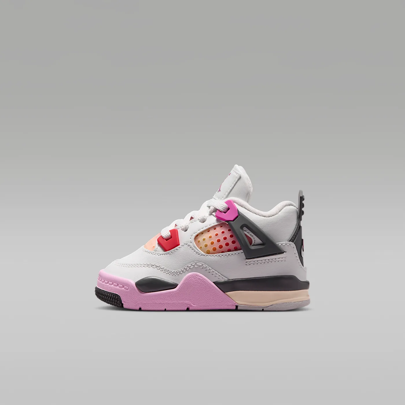 Jordan 4 Retro "Comic", Off White/Anthracite/Fire Pink/Fire Pink