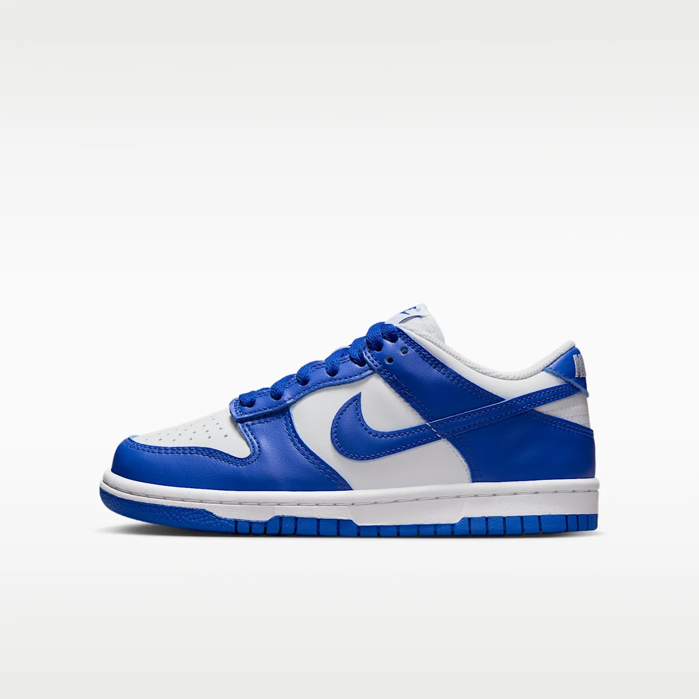 Nike Dunk Low, White/Hyper Royal/Hyper Royal