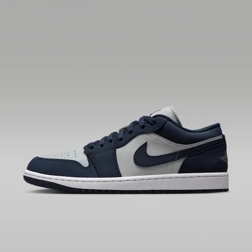 Air Jordan 1 Low, Obsidian/Grey Fog/Pink Foam/Obsidian